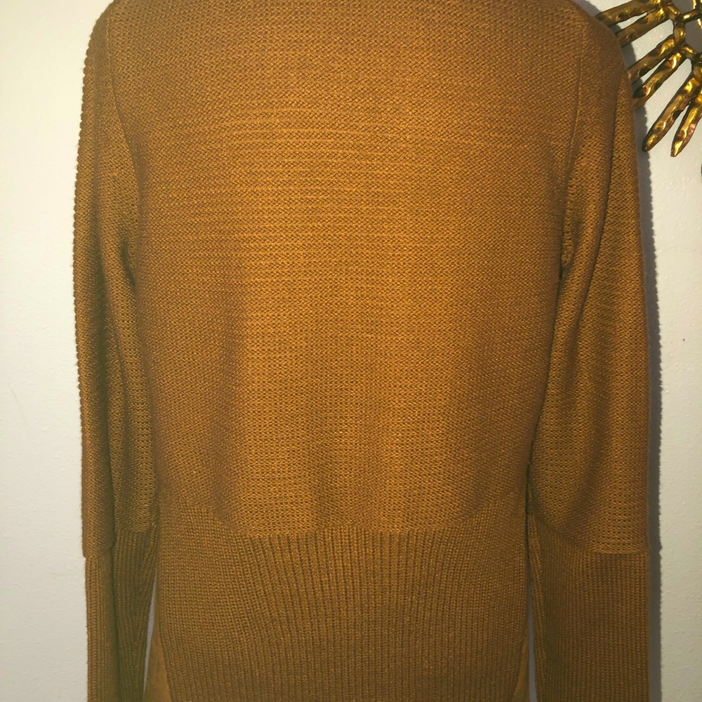 Madison & Lola Faux Suede and Knit Sweater Jacket. Size S. - Picture 8 of 8